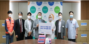 [NSP PHOTO]대구파티마병원, 한국야스카와전기로부터 후원물품 지원 받아