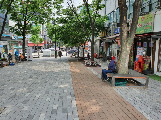 NSP통신-성남시 분당구 야탑3동 나르샤 가온길 모습. (성남시)