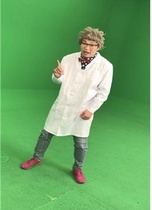 [NSP PHOTO]개그맨 현병수 괴짜 수학 박사 변신 눈길