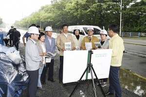 [NSP PHOTO]순천시의회, 도시건설위원회 현장방문 실시