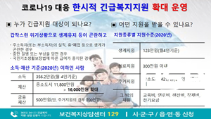 NSP통신-경주시 코로나19 대응 한시적 긴급복지지원 확대 운영 포스터. (경주시)