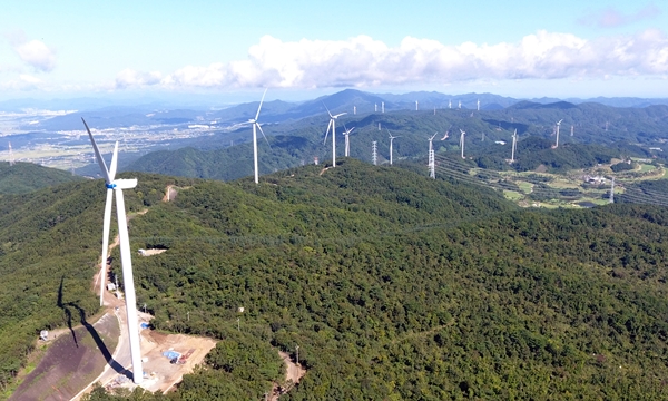 NSP통신-경주 풍력발전사업전경(사진=코오롱글로벌)