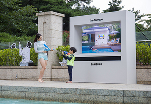 [NSP PHOTO]삼성전자, 서울신라호텔 야외 수영장에 더 테라스 선보여