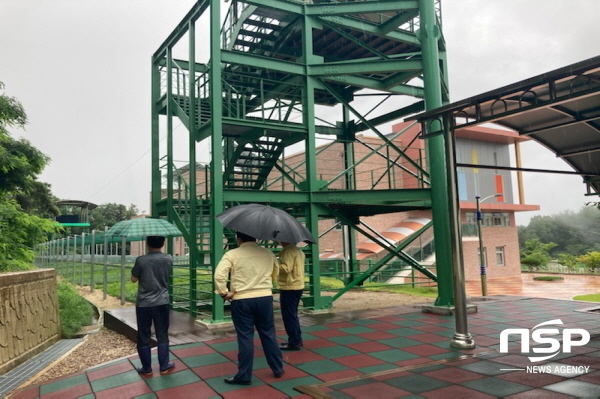 NSP통신-경상북도교육청은 지난 29일부터 31일까지 학생 수련시설을 대상으로 안전사고 예방과 선제적인 유지관리를 위해 학생 다중이용 및 수련시설 안전점검을 했다 (경상북도교육청)