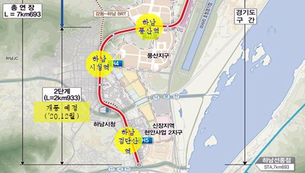 NSP통신-올해 12월까지 개통되는 2단계 구간(이미지=서울시)