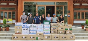 [NSP PHOTO]담양군 창평면. 사랑의 기부행렬 잇따라