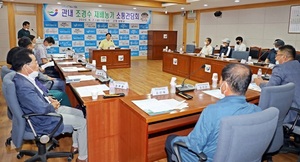 [NSP PHOTO]장흥군, 7일 관내 조경수 재배 농가 소통간담회 개최