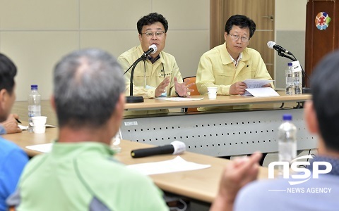 [NSP PHOTO]장수군, 집중호우 피해 복구 총력