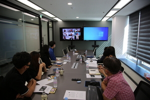 [NSP PHOTO]여수광양항만공사, 비대면 소통시스템 활용 해외 세미나 참가