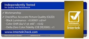 [NSP PHOTO]LG디스플레이, OLED 화질 정확도 인증 획득