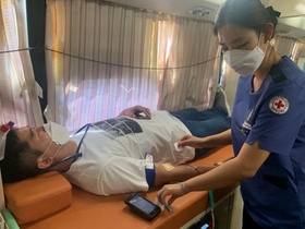 [NSP PHOTO]성남수정경찰서 사랑의 헌혈 운동 동참