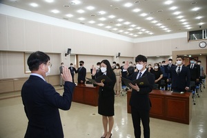 [NSP PHOTO]전남교육청, 새내기 지방공무원 165명에 임용장 수여