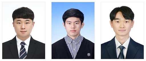 NSP통신-동양대는 2020년도 국가직 지역인재 7급 선발시험에 3명의 합격생을 배출했다. 사진은 왼쪽부터 합격한 이건우(공공인재학부 4학년), 유병규(공공인재학부 졸업), 남기승(생명화학공학과 졸업)씨 (동양대학교)