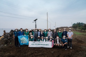 [NSP PHOTO]이니스프리, 황근 자생지 통해 제주 비양도 생태 복원 나서