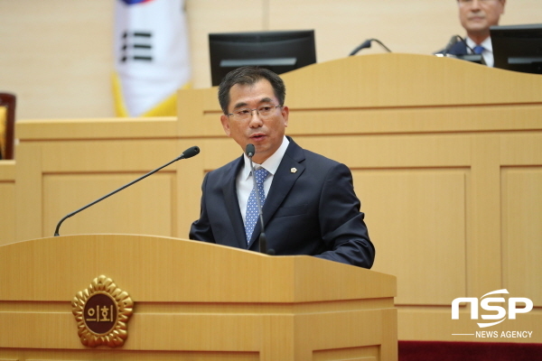 NSP통신-전남도의회 최병용 의원이 발언하고 있다. (전라남도의회)