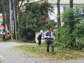 [NSP PHOTO]광양시 광양읍, 추석 명절대비 환경정비 실시