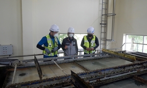 [NSP PHOTO]한국시설안전공단 경남함안 하수처리시설 안전점검