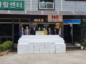 [NSP PHOTO]영암군 한돈협회,  추석맞이 이웃사랑·나눔 실천