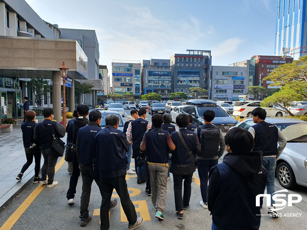 NSP통신-경주시 체납기동반 운영 모습. (경주시)