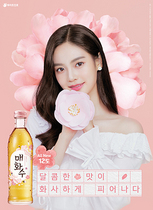 [NSP PHOTO]하이트진로 매화수 광고모델 우다비 선정