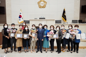 [NSP PHOTO]용인시의회, 제25회 양성평등주간 기념 유공자 시상