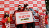 [NSP PHOTO]오로나민C, 드라이브 스루 시상식 오로나민씨스루 개최