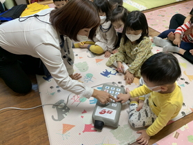 [NSP PHOTO]광양소방서, 호반어린이집 4세반 어린이 대상 화재안전교육 운영