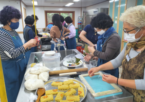 [NSP PHOTO]경주시우리음식연구회, 쌀강정 만들기 실습교육 실시