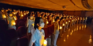 [NSP PHOTO]영진전문대 간호학과, 제34회 나이팅게일 선서식 개최