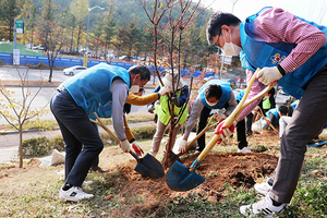 [NSP PHOTO]CJ대한통운, 서울시와 함께 도시숲 조성 나서