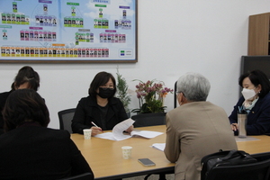 [NSP PHOTO]김은주 경기도의원, 도교육청 자살예방사업 관계자 면담 가져