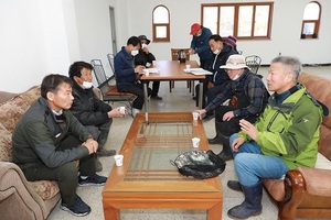 [NSP PHOTO]전춘성 진안군수, 관내 한약재 주요사업장 방문