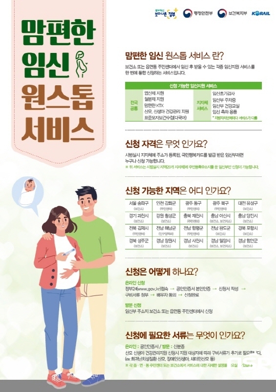 NSP통신-맘편한 임신 지원 원스톱서비스 포스터 (성주군)
