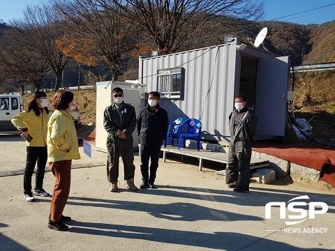 [NSP PHOTO]나해수 진안부군수, 가축방역 현장점검