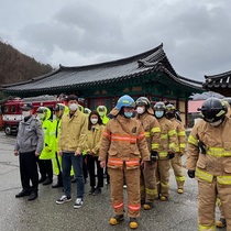 [NSP PHOTO]장수군-무진장소방서, 긴급구조통제단 훈련