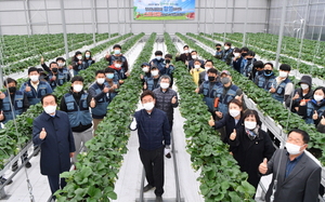 [NSP PHOTO]경북도, 의성군 안계면 일대 청년농업인 스마트팜 창업실습교육장 준공