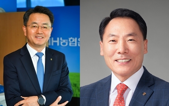 NSP통신-(왼쪽부터)김인태 농협금융 경영기획부문장, 박태선 농협은행 HR·업무지원부문장 (NH농협금융지주 제공)