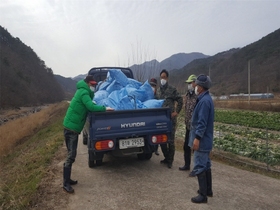 [NSP PHOTO]영덕군 달산면, 환경정화 활동 실시