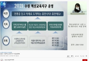 [NSP PHOTO]수원시, 2021 수원 혁신교육지구 시즌Ⅲ 스타트