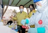 [NSP PHOTO]최홍묵 계룡시장, 선별진료소 방문…현장 점검