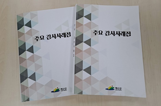 NSP통신-▲예산군 주요 감사사례집을 발간한다. (예산군)