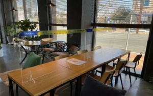 [NSP PHOTO]당진시, 관내 음식점 비말차단 테이블 칸막이 지원