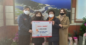 [NSP PHOTO]한국여성 어업인연합회 강구수협분회, 불우이웃돕기 성금 기부