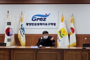 [NSP PHOTO]오하근 광양만권경제자유구역청 조합의장, 순천 선월지구토지보상대책위와 간담회주선