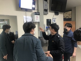 [NSP PHOTO]강진군, 강진읍시장 화재 알림시설 설치