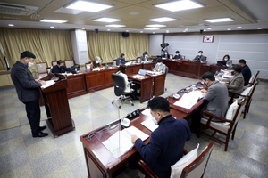 [NSP PHOTO]수원시의회 도시환경위, 소관부서 2021 추진계획 점검