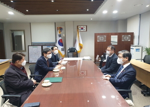 [NSP PHOTO]경북도·대구시, 변창흠 국토부장관과 현안철도사업 추진을 위한 면담