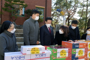 [NSP PHOTO]영천시, 설맞이 사회복지시설에 위문 펼쳐