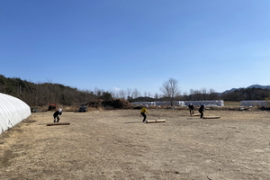 [NSP PHOTO]울진군, 공공 산림 가꾸기 근로자 채용 체력평가 실시