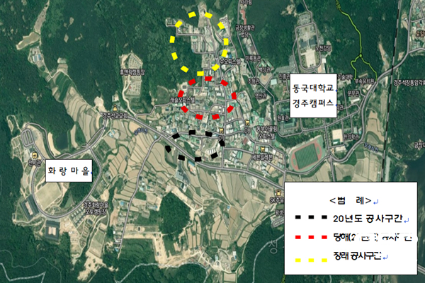 NSP통신-경주시 석장동 공공하수도 보급 계획도. (경주시)